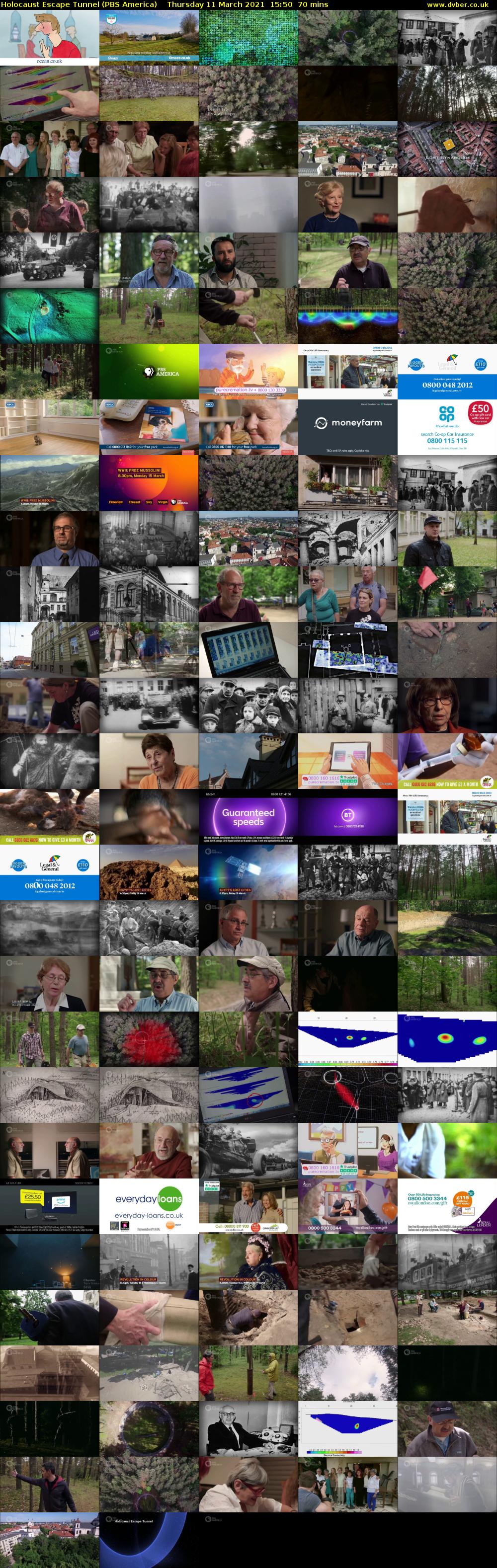 Holocaust Escape Tunnel (PBS America) Thursday 11 March 2021 15:50 - 17:00