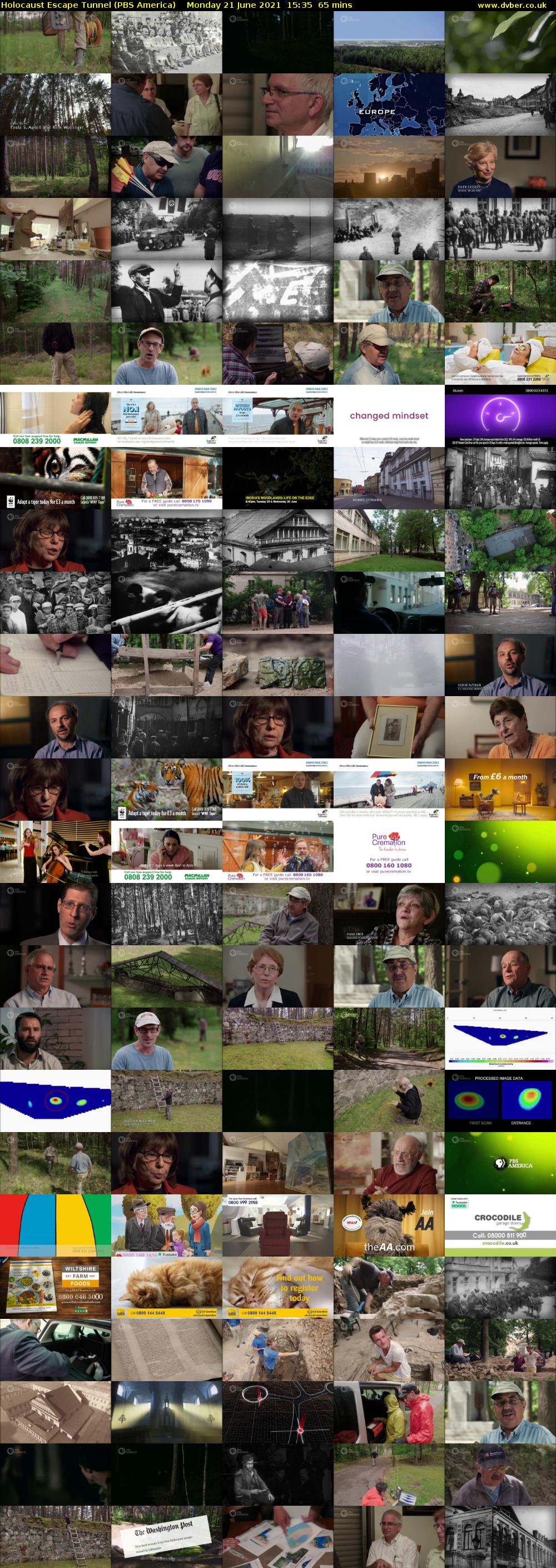 Holocaust Escape Tunnel (PBS America) Monday 21 June 2021 15:35 - 16:40