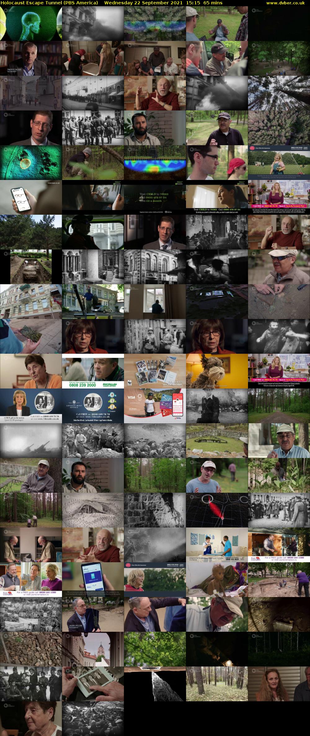 Holocaust Escape Tunnel (PBS America) Wednesday 22 September 2021 15:15 - 16:20