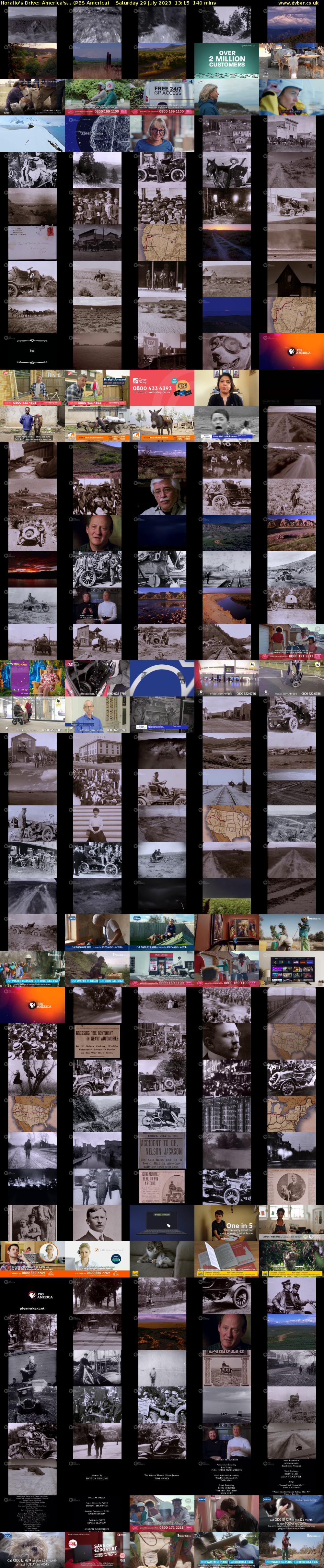 Horatio's Drive: America's... (PBS America) Saturday 29 July 2023 13:15 - 15:35