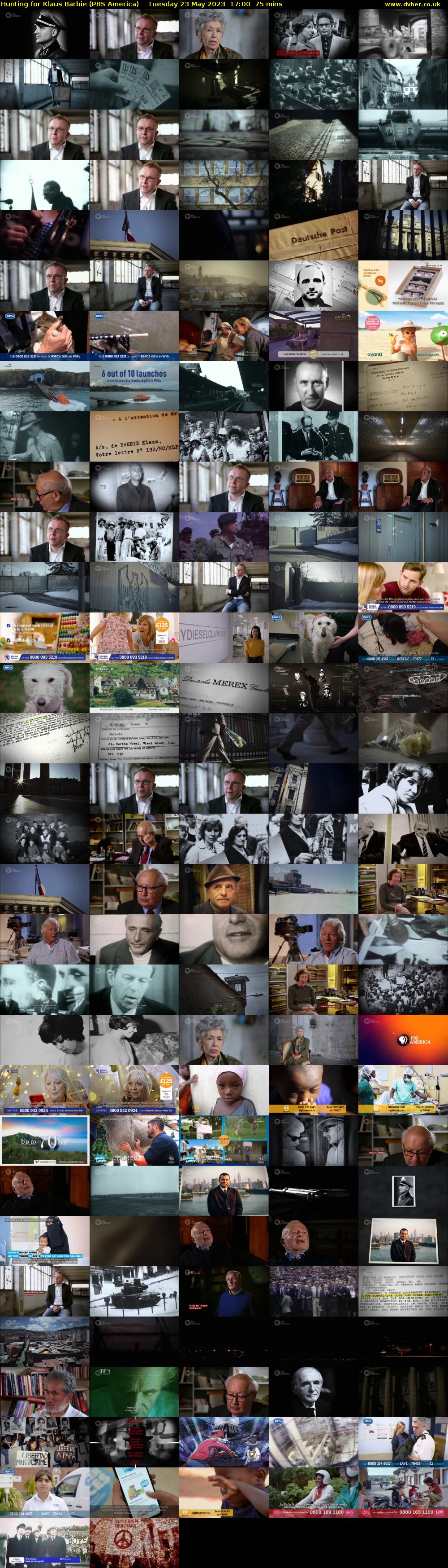 Hunting for Klaus Barbie (PBS America) Tuesday 23 May 2023 17:00 - 18:15