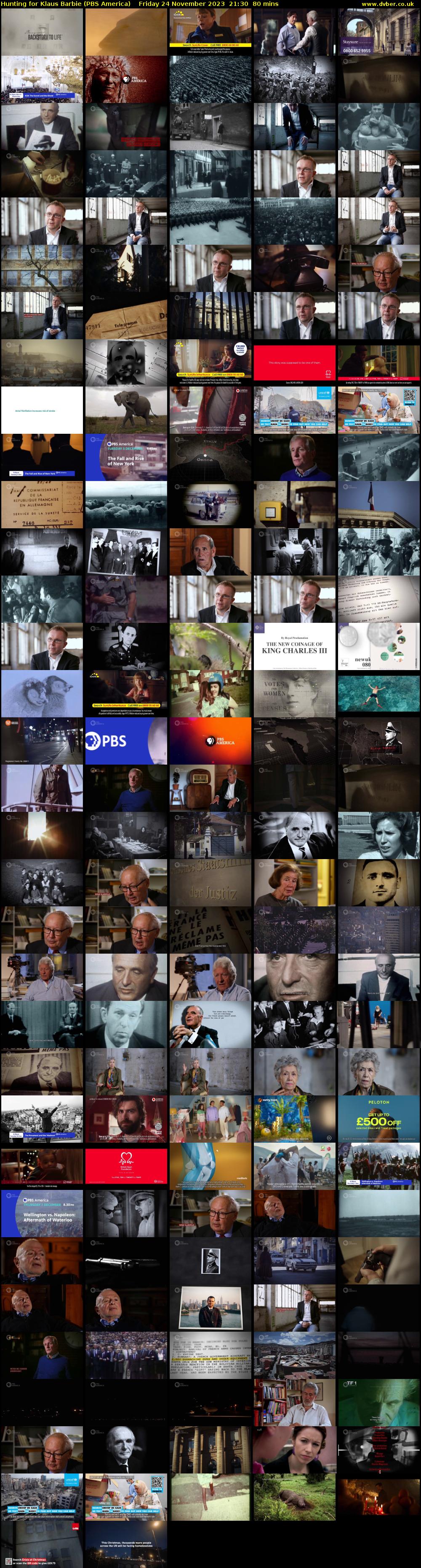 Hunting for Klaus Barbie (PBS America) Friday 24 November 2023 21:30 - 22:50