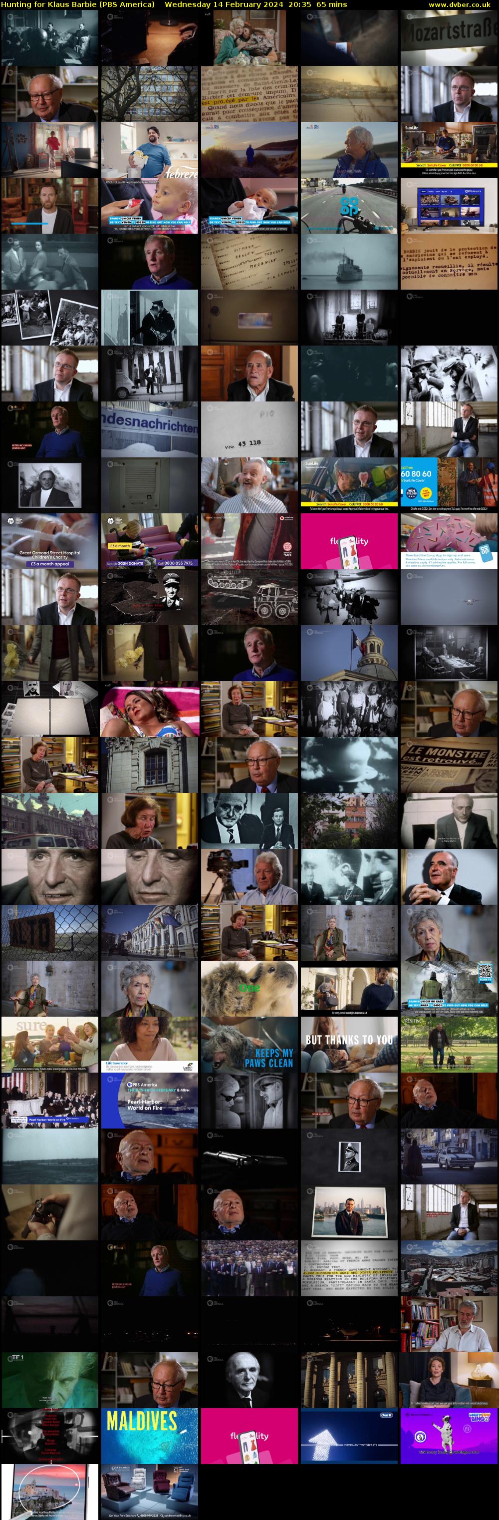 Hunting for Klaus Barbie (PBS America) Wednesday 14 February 2024 20:35 - 21:40