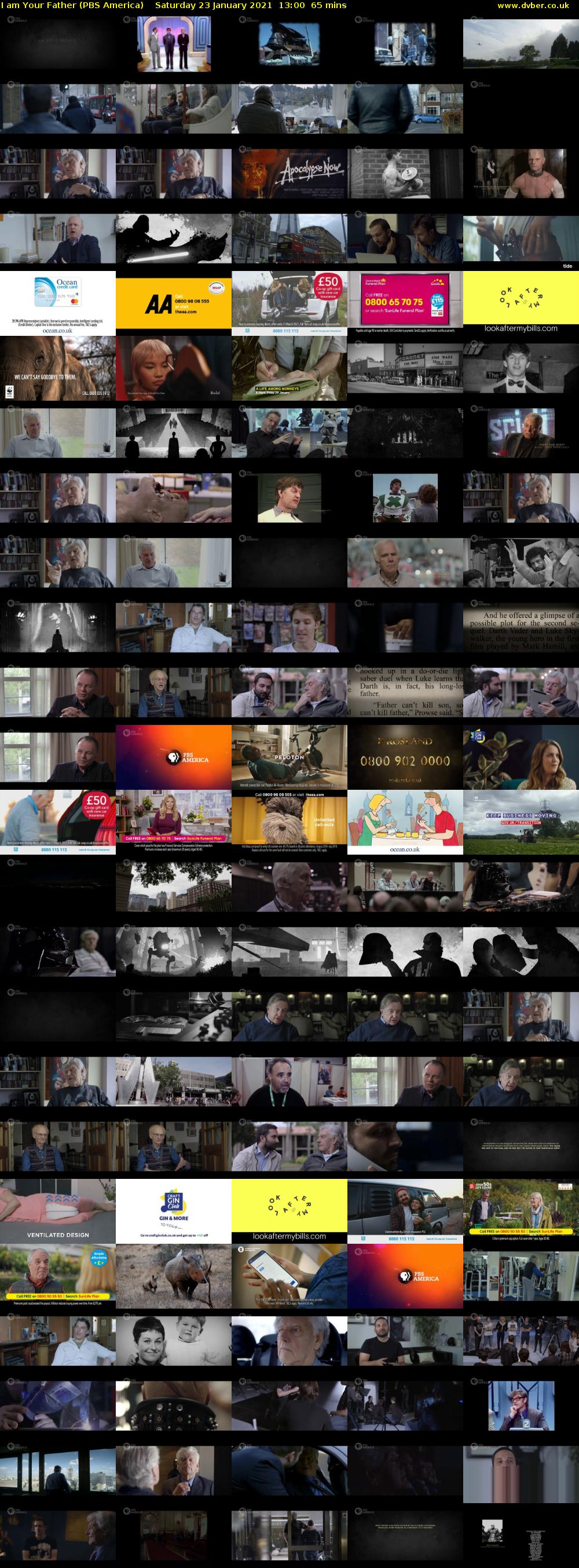 I am Your Father (PBS America) Saturday 23 January 2021 13:00 - 14:05