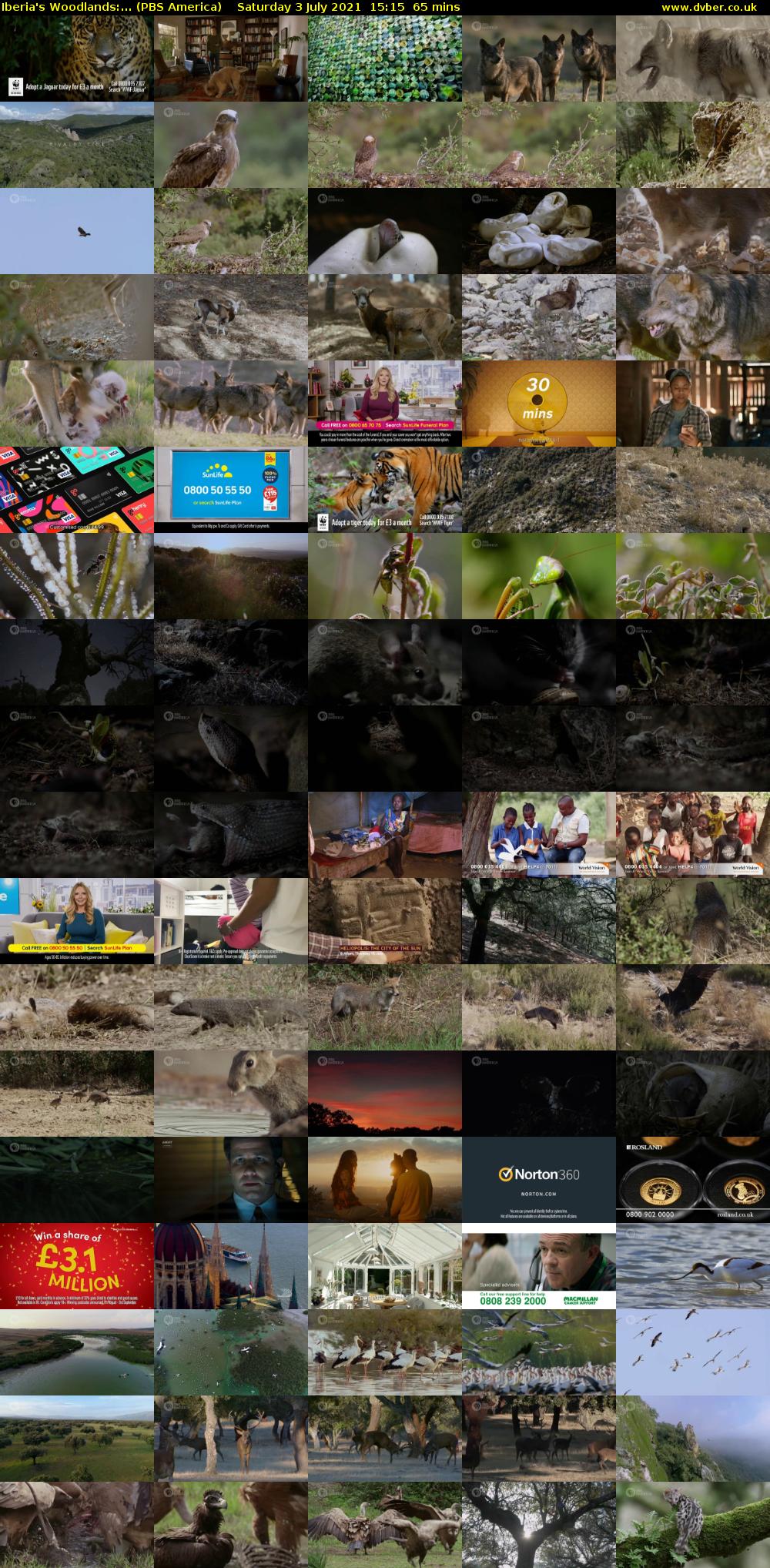 Iberia's Woodlands:... (PBS America) Saturday 3 July 2021 15:15 - 16:20
