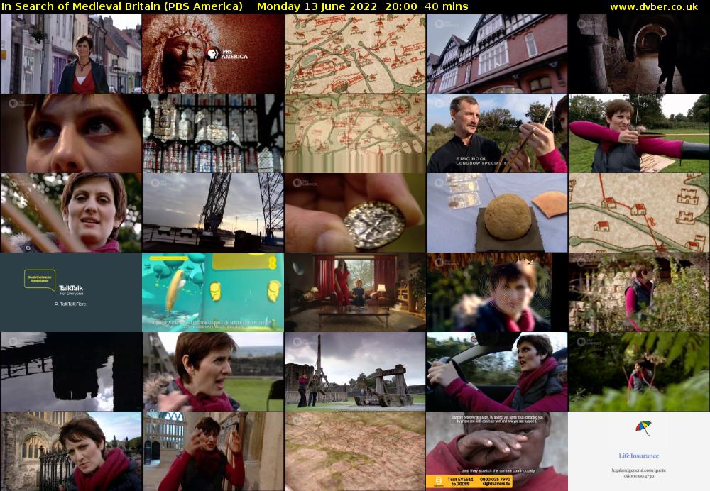 In Search of Medieval Britain (PBS America) Monday 13 June 2022 20:00 - 20:40