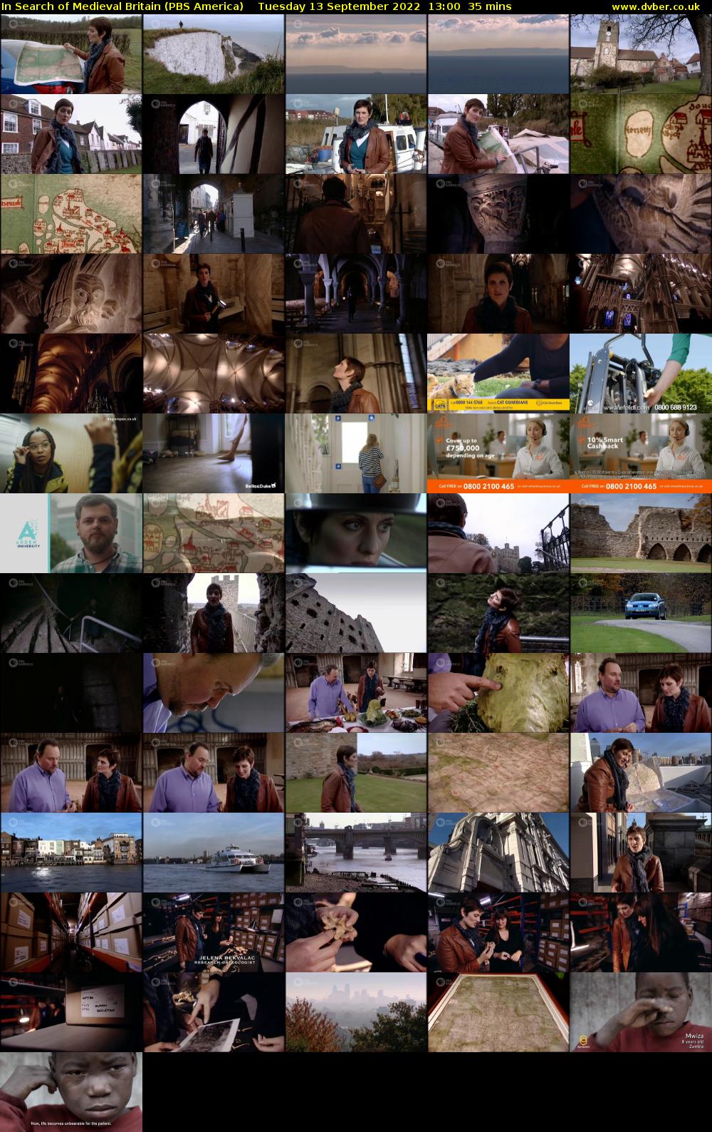 In Search of Medieval Britain (PBS America) Tuesday 13 September 2022 13:00 - 13:35