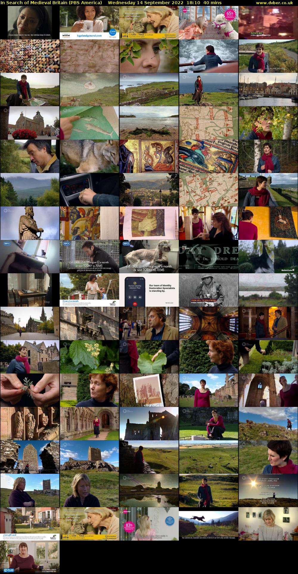 In Search of Medieval Britain (PBS America) Wednesday 14 September 2022 18:10 - 18:50