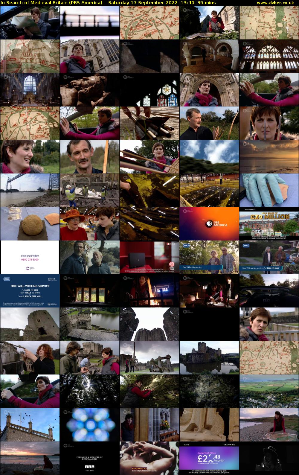 In Search of Medieval Britain (PBS America) Saturday 17 September 2022 13:40 - 14:15