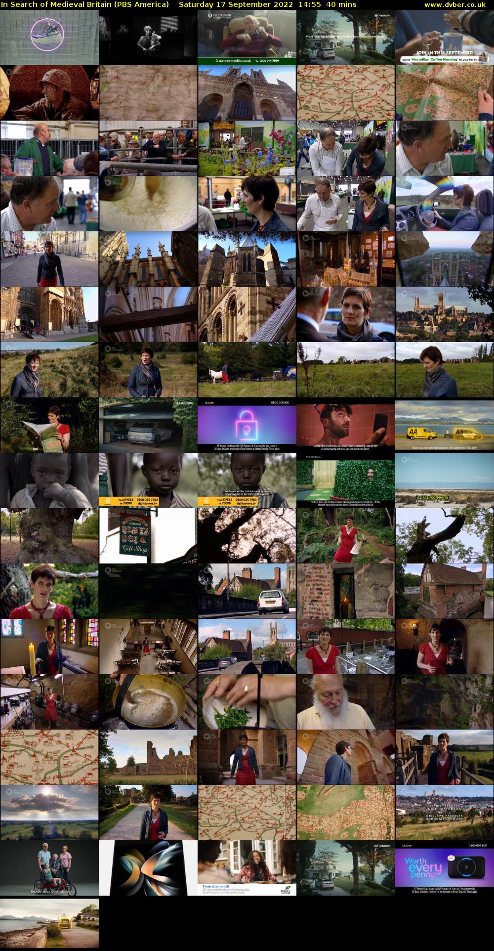 In Search of Medieval Britain (PBS America) Saturday 17 September 2022 14:55 - 15:35