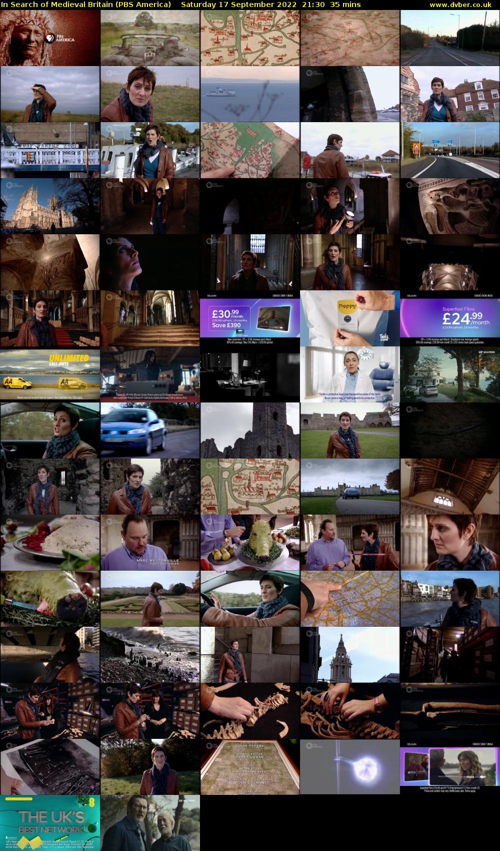 In Search of Medieval Britain (PBS America) Saturday 17 September 2022 21:30 - 22:05