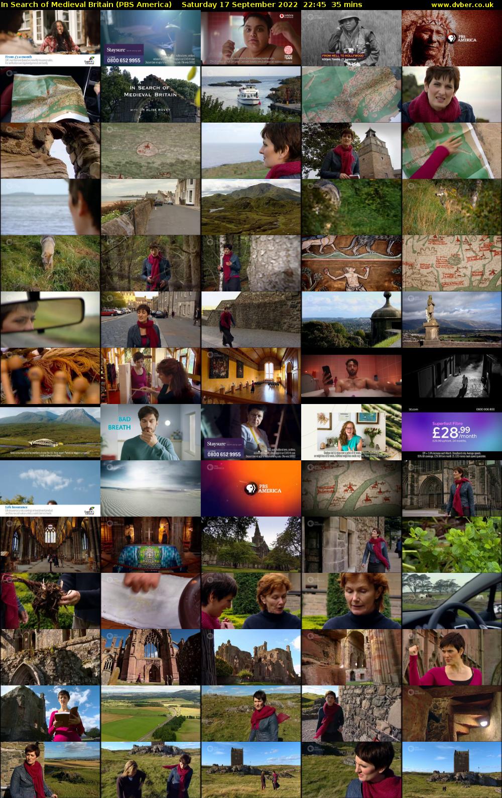 In Search of Medieval Britain (PBS America) Saturday 17 September 2022 22:45 - 23:20