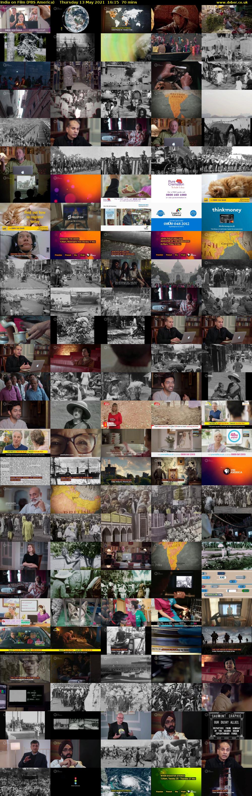 India on Film (PBS America) Thursday 13 May 2021 16:15 - 17:25