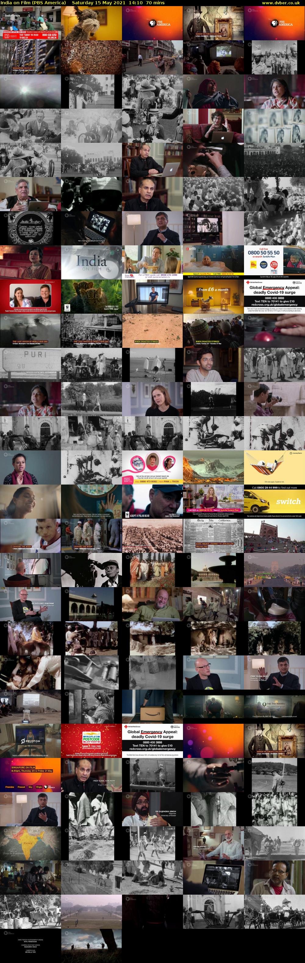 India on Film (PBS America) Saturday 15 May 2021 14:10 - 15:20