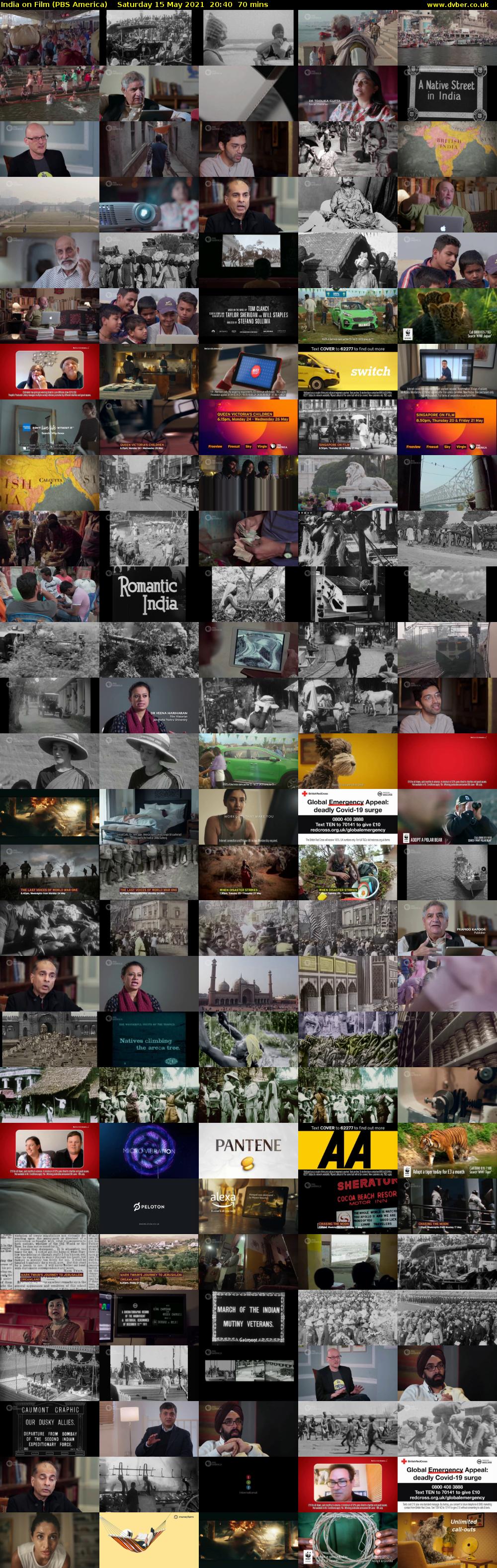 India on Film (PBS America) Saturday 15 May 2021 20:40 - 21:50
