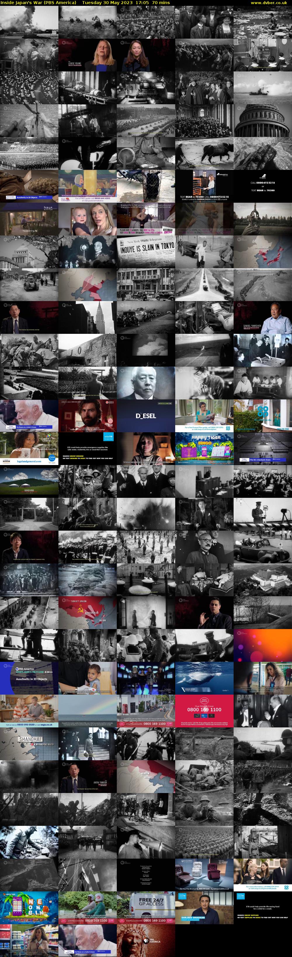 Inside Japan's War (PBS America) Tuesday 30 May 2023 17:05 - 18:15
