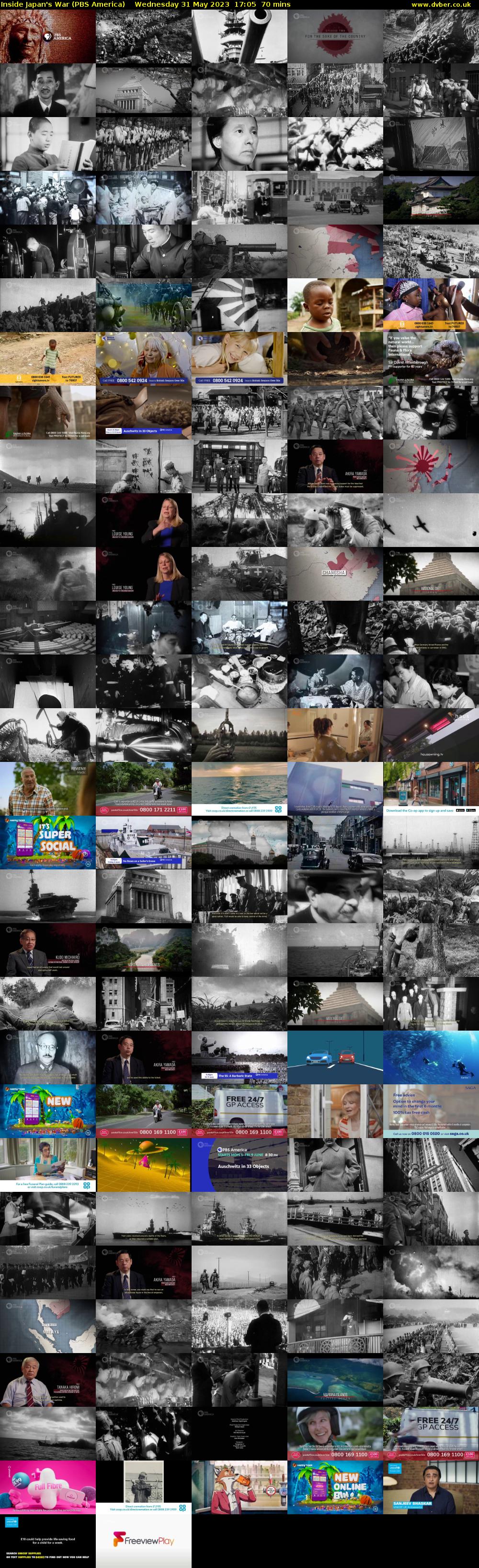 Inside Japan's War (PBS America) Wednesday 31 May 2023 17:05 - 18:15