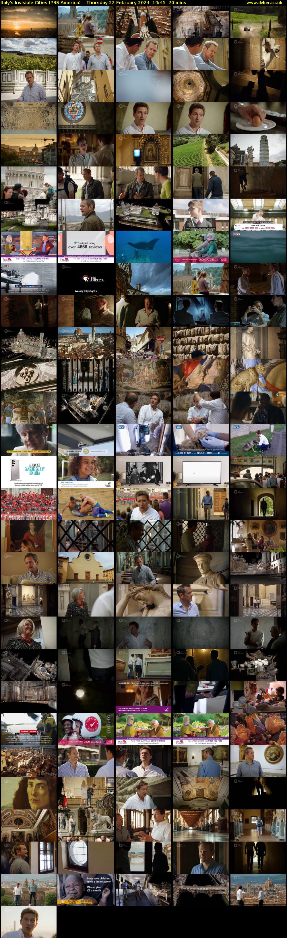 Italy's Invisible Cities (PBS America) Thursday 22 February 2024 14:45 - 15:55