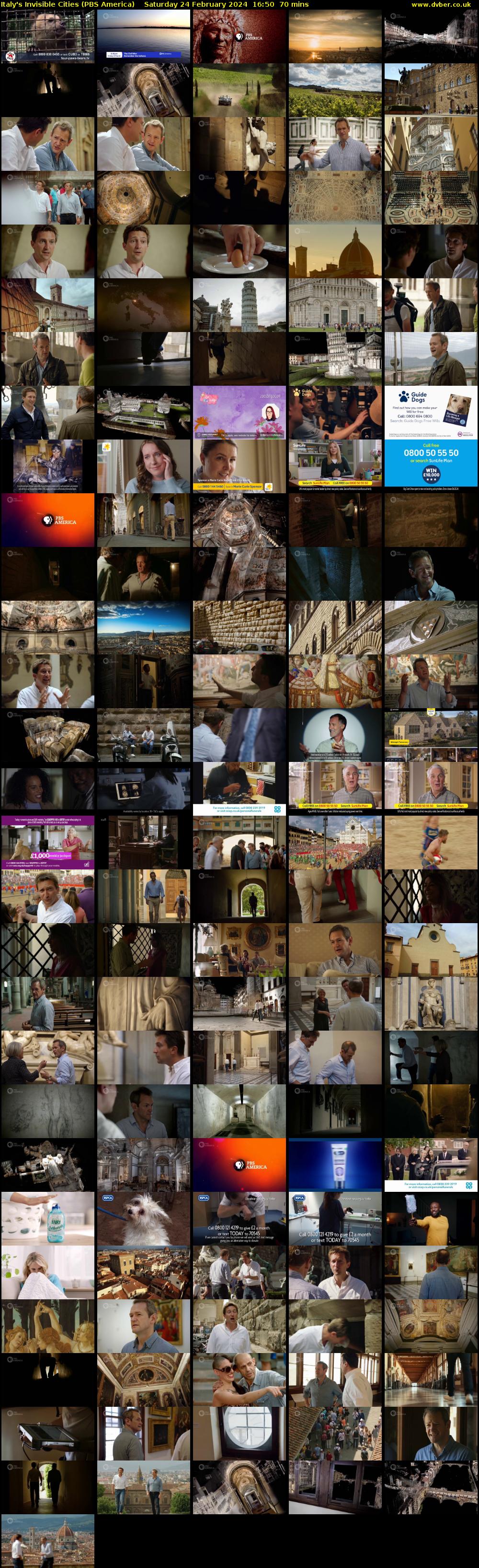 Italy's Invisible Cities (PBS America) Saturday 24 February 2024 16:50 - 18:00