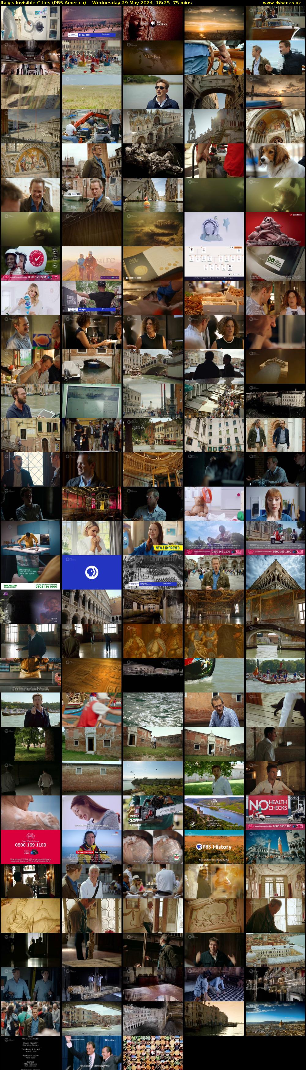 Italy's Invisible Cities (PBS America) Wednesday 29 May 2024 18:25 - 19:40