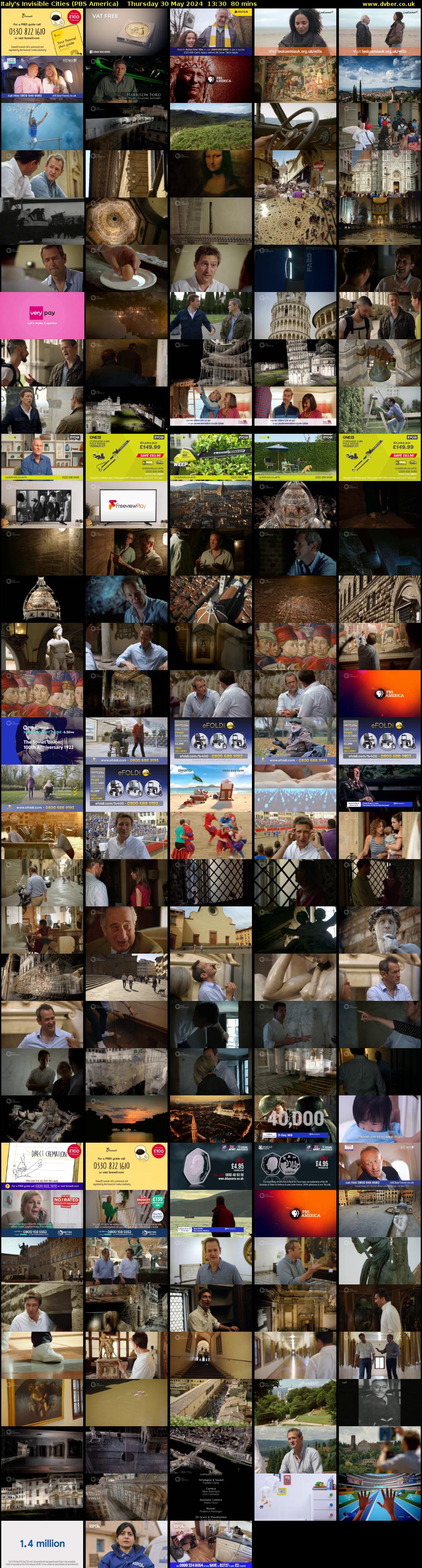 Italy's Invisible Cities (PBS America) Thursday 30 May 2024 13:30 - 14:50