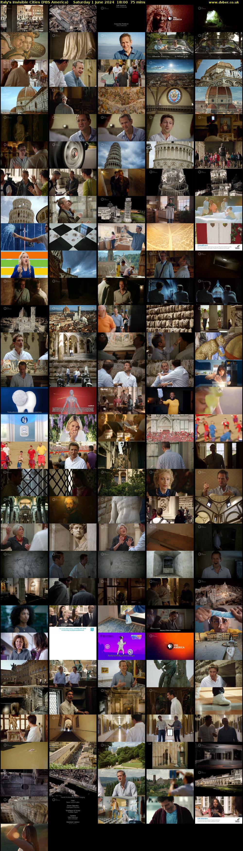 Italy's Invisible Cities (PBS America) Saturday 1 June 2024 18:00 - 19:15