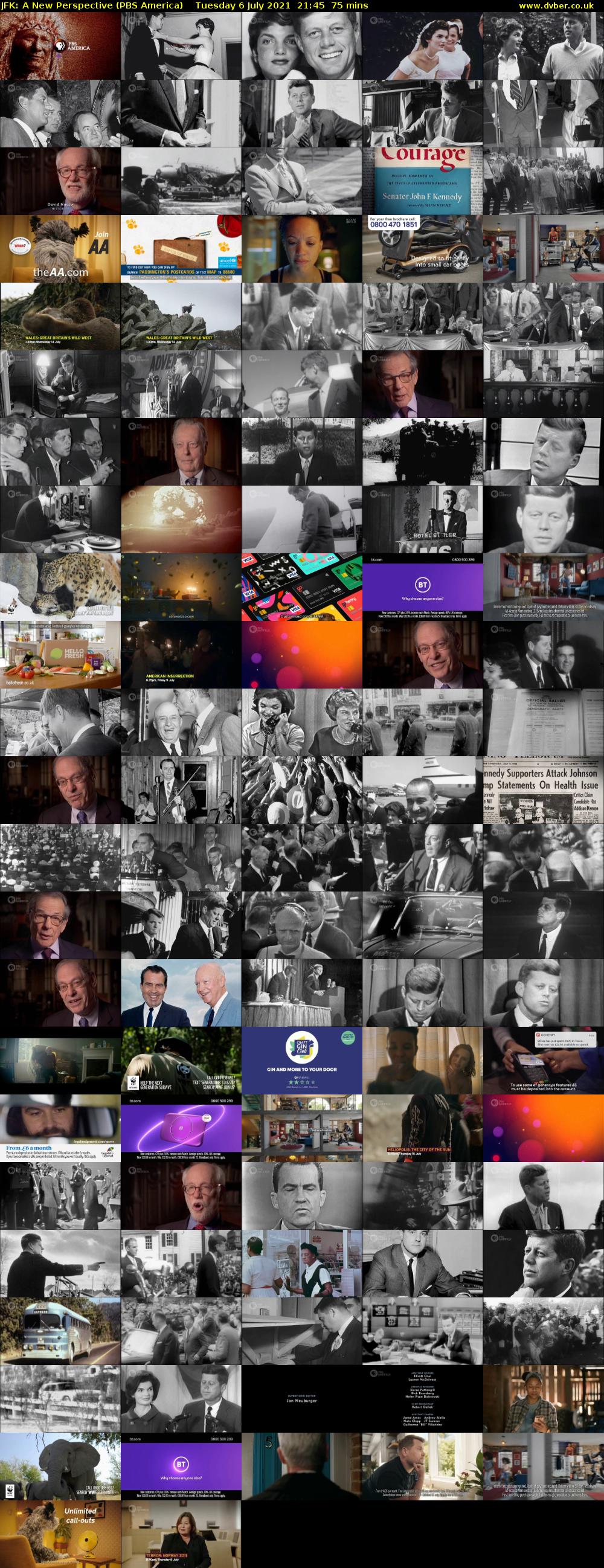JFK: A New Perspective (PBS America) Tuesday 6 July 2021 21:45 - 23:00