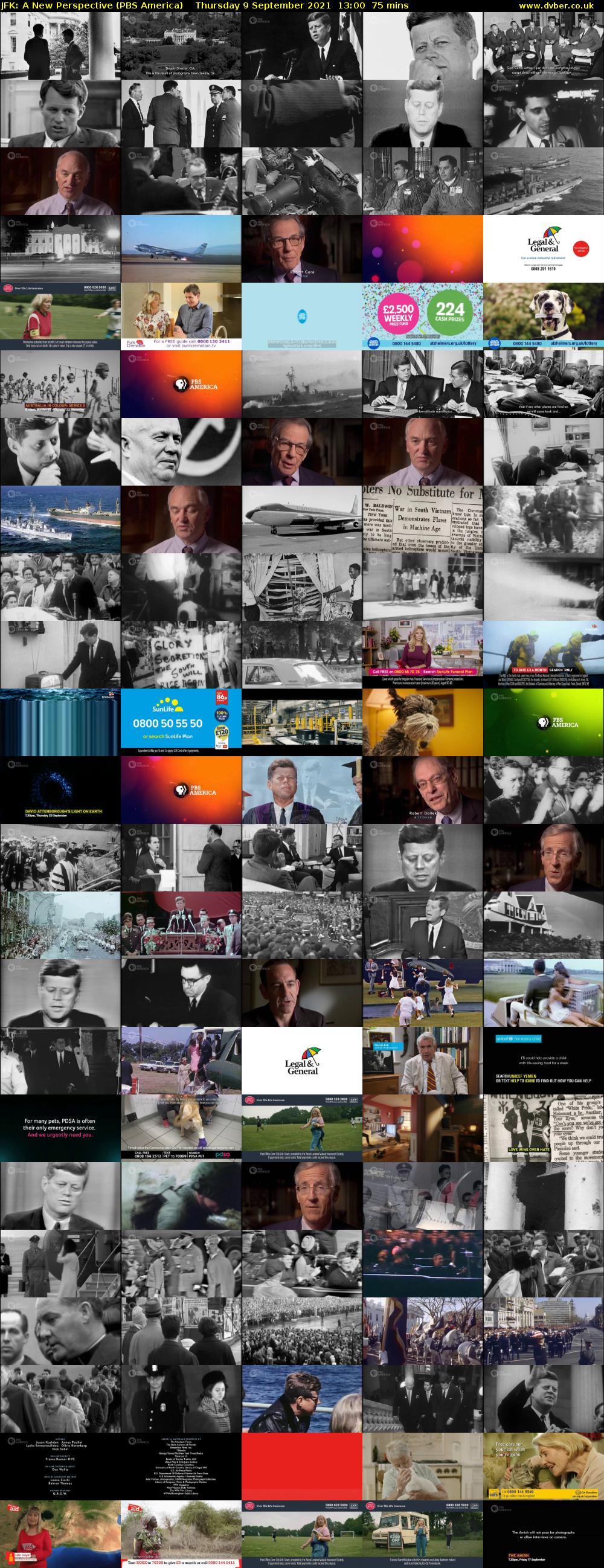 JFK: A New Perspective (PBS America) Thursday 9 September 2021 13:00 - 14:15