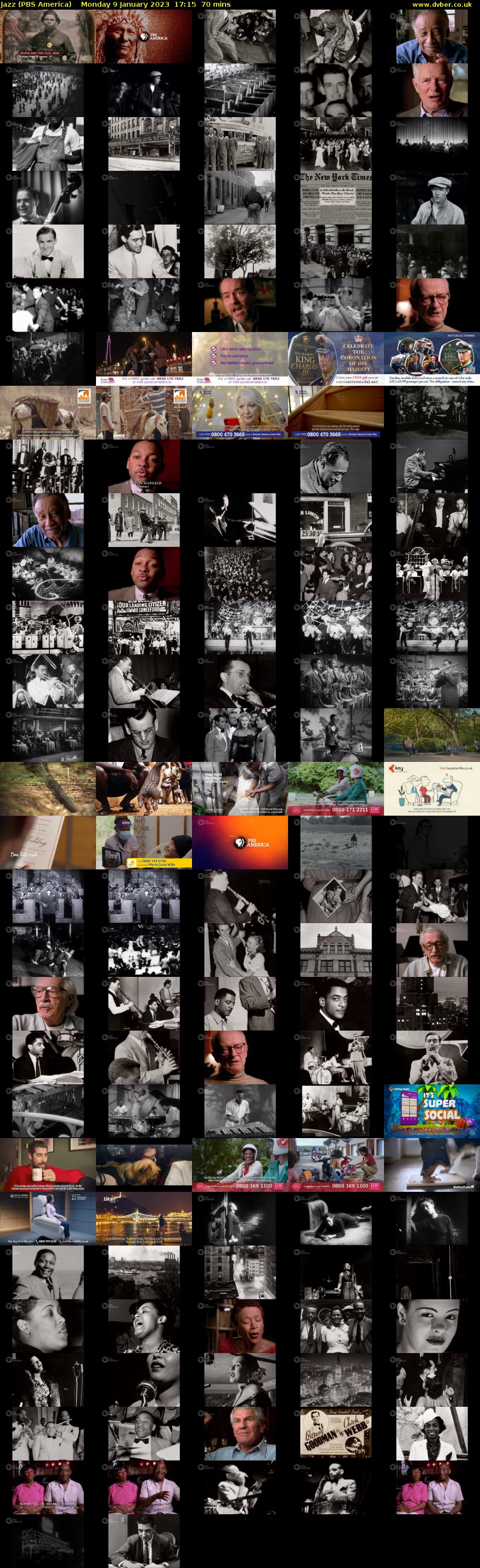Jazz (PBS America) Monday 9 January 2023 17:15 - 18:25