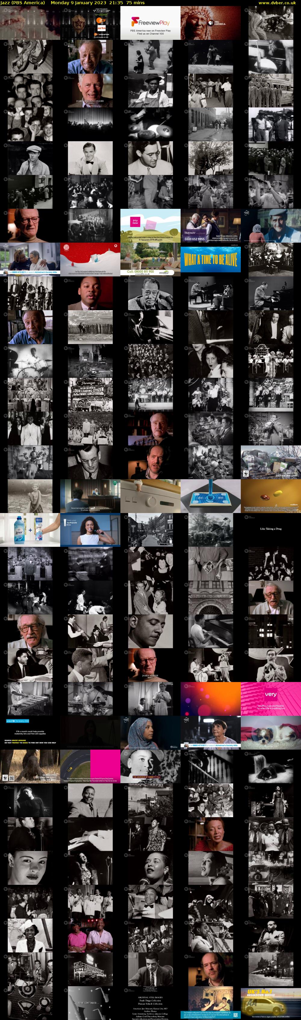 Jazz (PBS America) Monday 9 January 2023 21:35 - 22:50