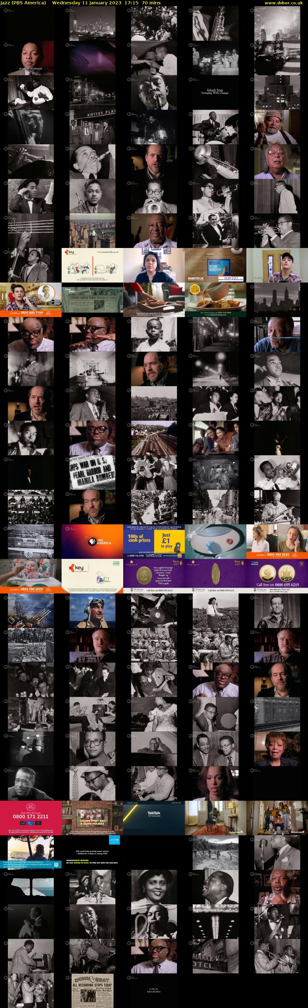 Jazz (PBS America) Wednesday 11 January 2023 17:15 - 18:25