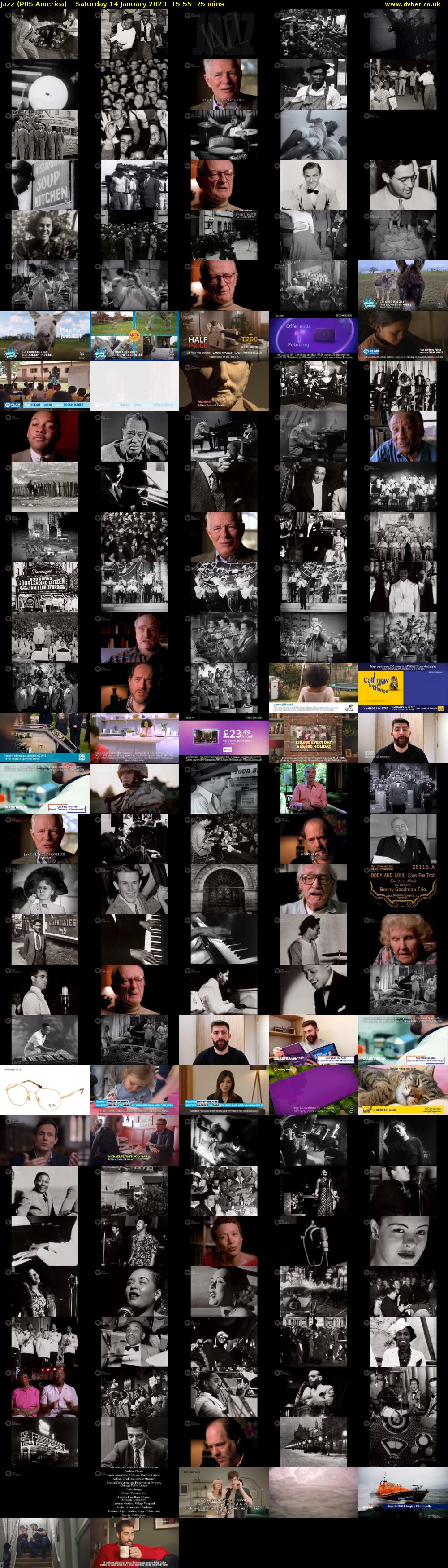 Jazz (PBS America) Saturday 14 January 2023 15:55 - 17:10