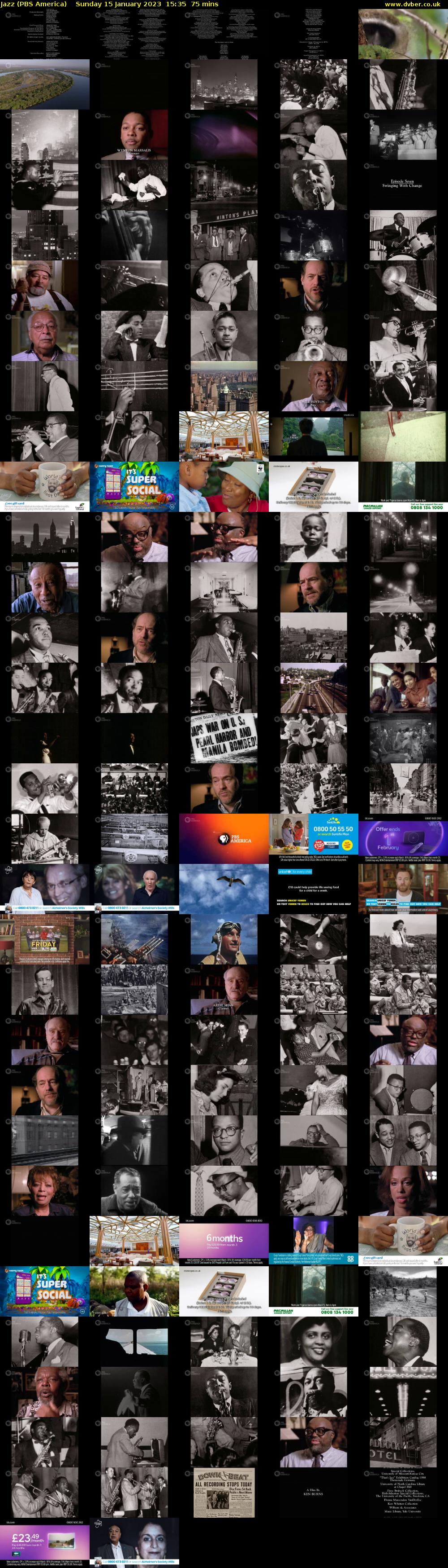 Jazz (PBS America) Sunday 15 January 2023 15:35 - 16:50