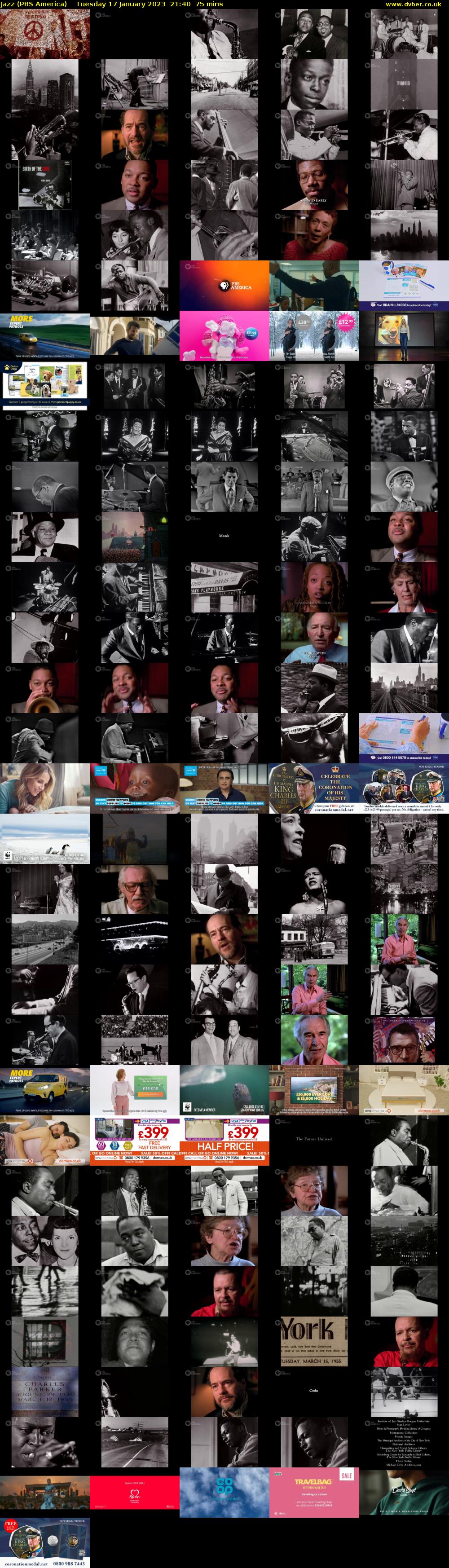 Jazz (PBS America) Tuesday 17 January 2023 21:40 - 22:55