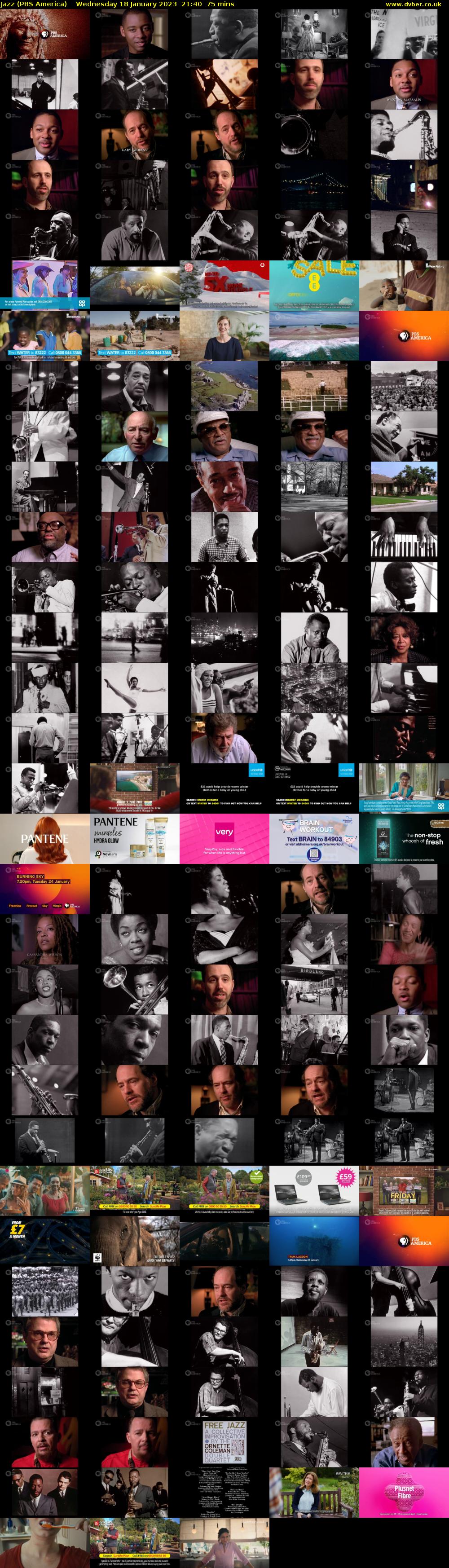 Jazz (PBS America) Wednesday 18 January 2023 21:40 - 22:55
