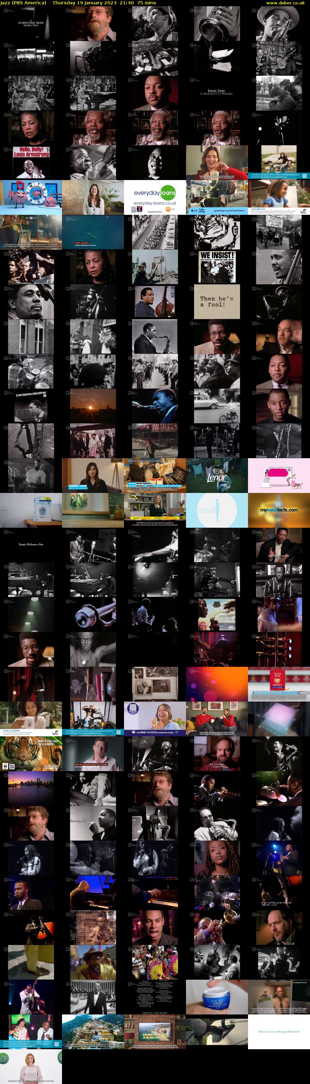 Jazz (PBS America) Thursday 19 January 2023 21:40 - 22:55