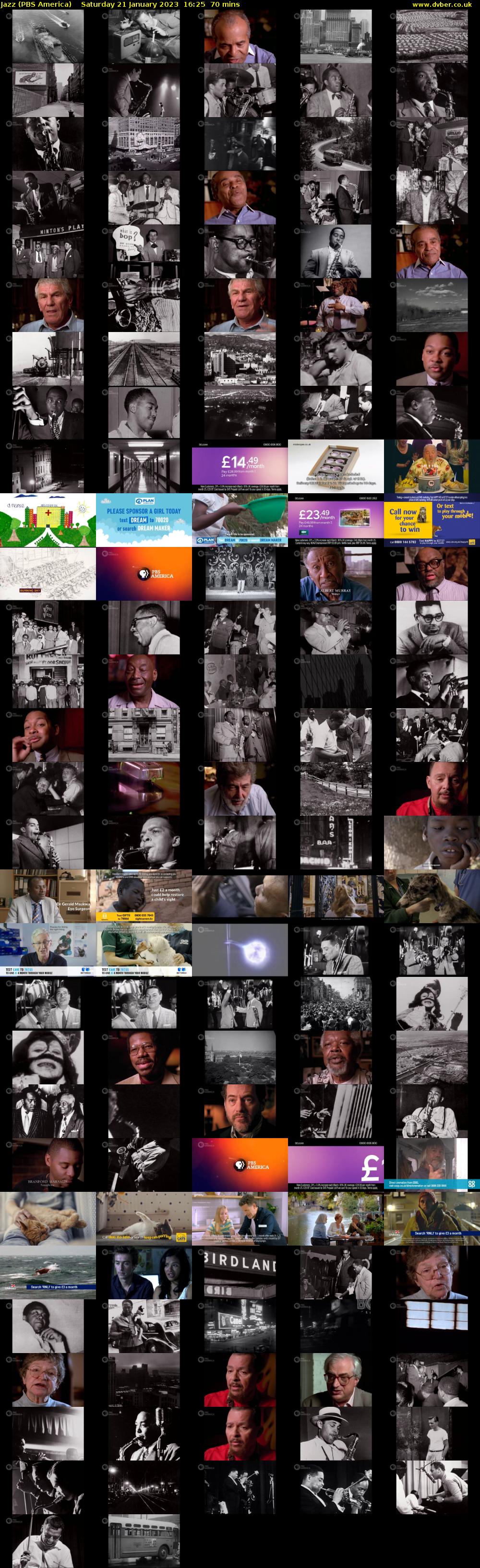 Jazz (PBS America) Saturday 21 January 2023 16:25 - 17:35