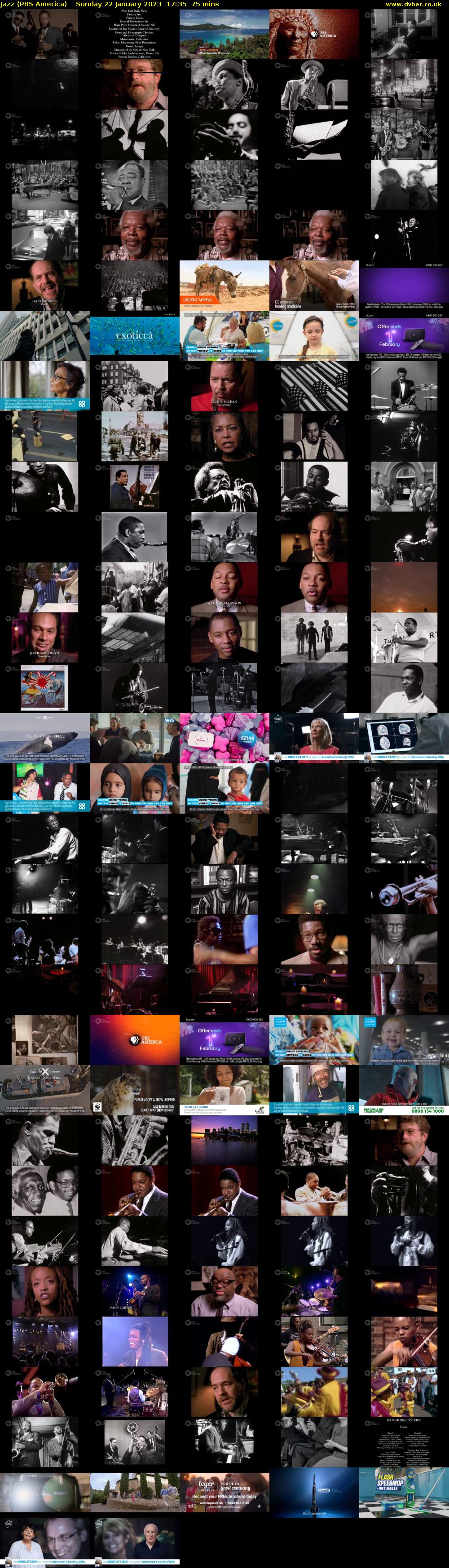 Jazz (PBS America) Sunday 22 January 2023 17:35 - 18:50