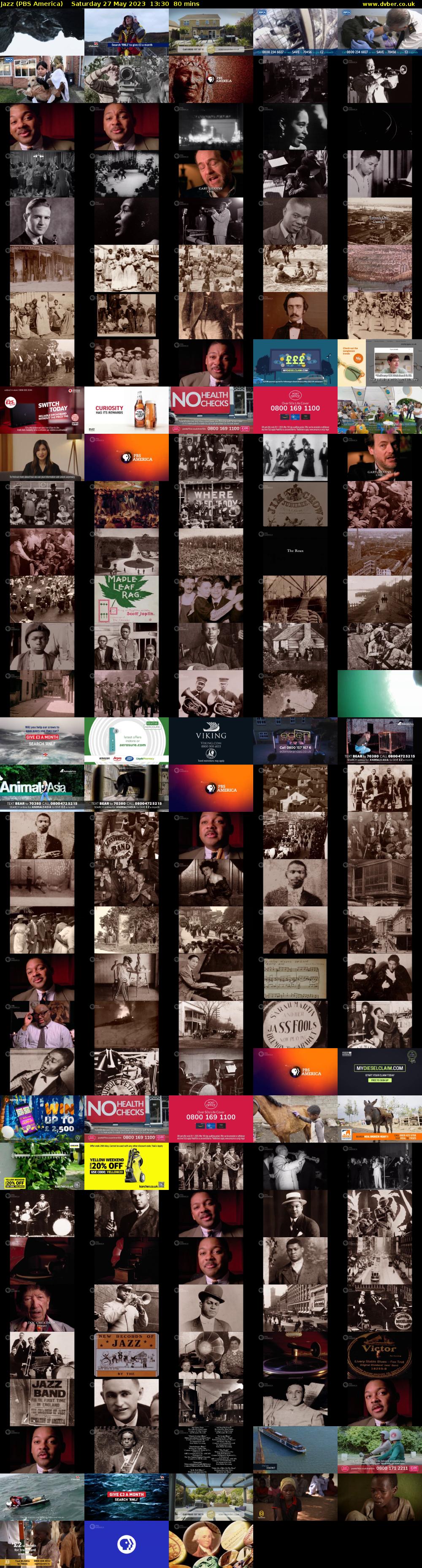 Jazz (PBS America) Saturday 27 May 2023 13:30 - 14:50