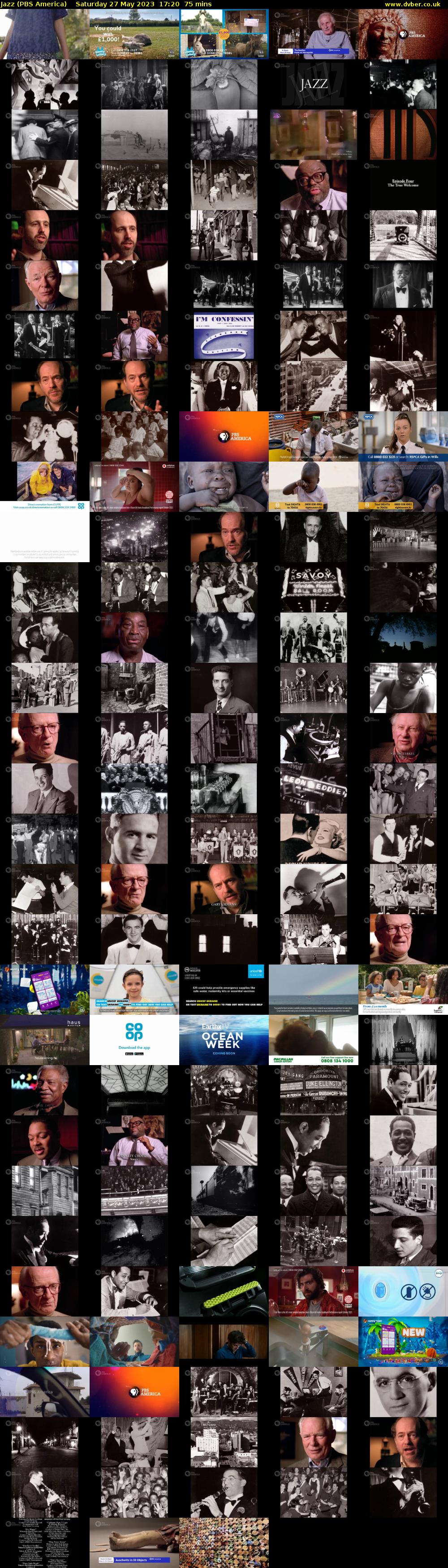 Jazz (PBS America) Saturday 27 May 2023 17:20 - 18:35