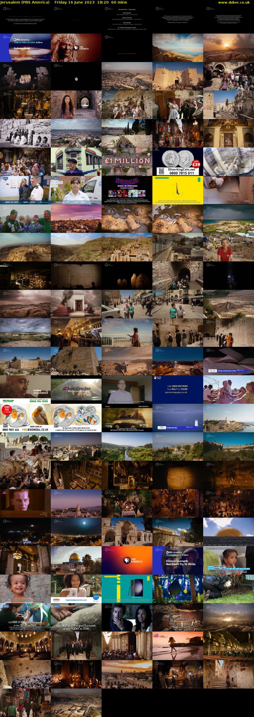 Jerusalem (PBS America) Friday 16 June 2023 18:20 - 19:20
