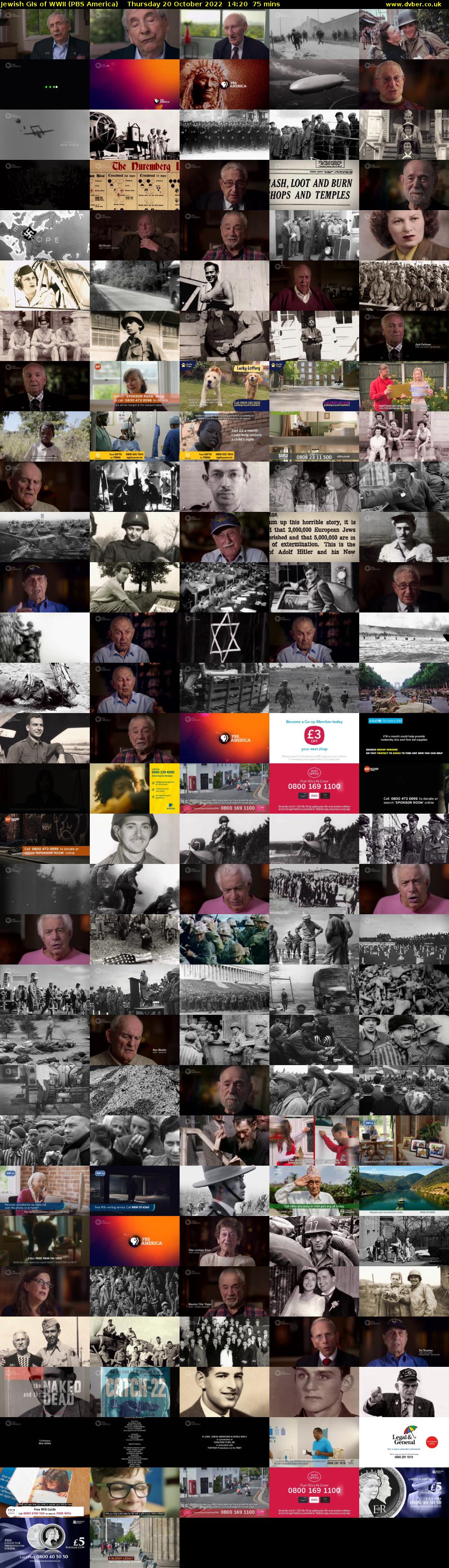 Jewish GIs of WWII (PBS America) Thursday 20 October 2022 14:20 - 15:35