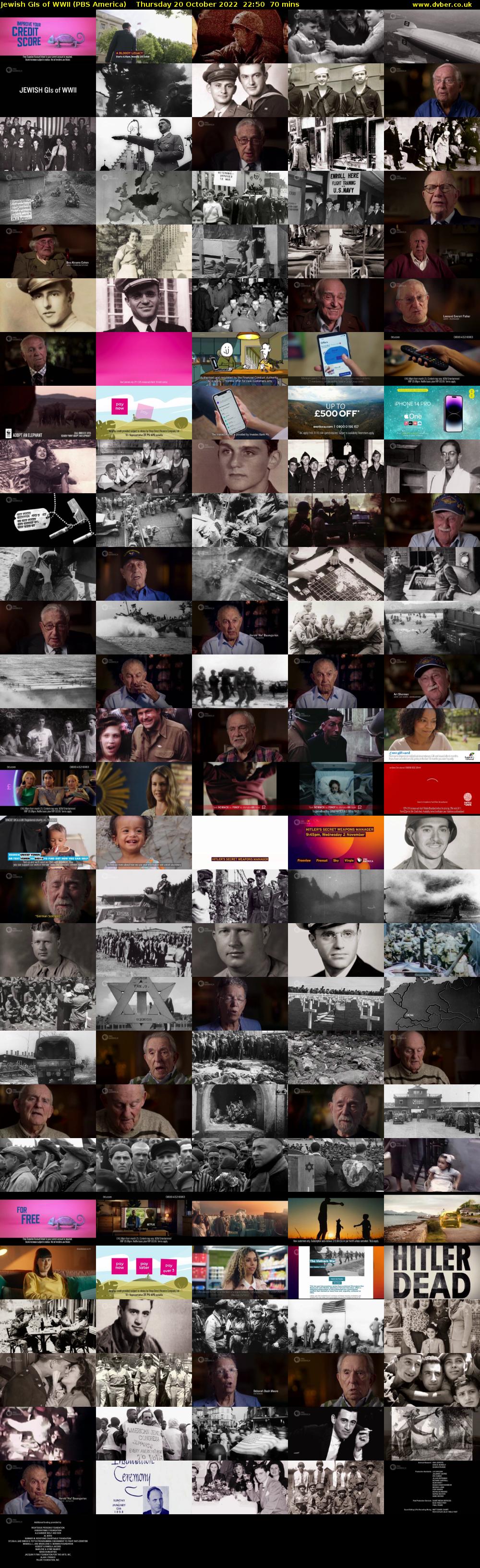 Jewish GIs of WWII (PBS America) Thursday 20 October 2022 22:50 - 00:00