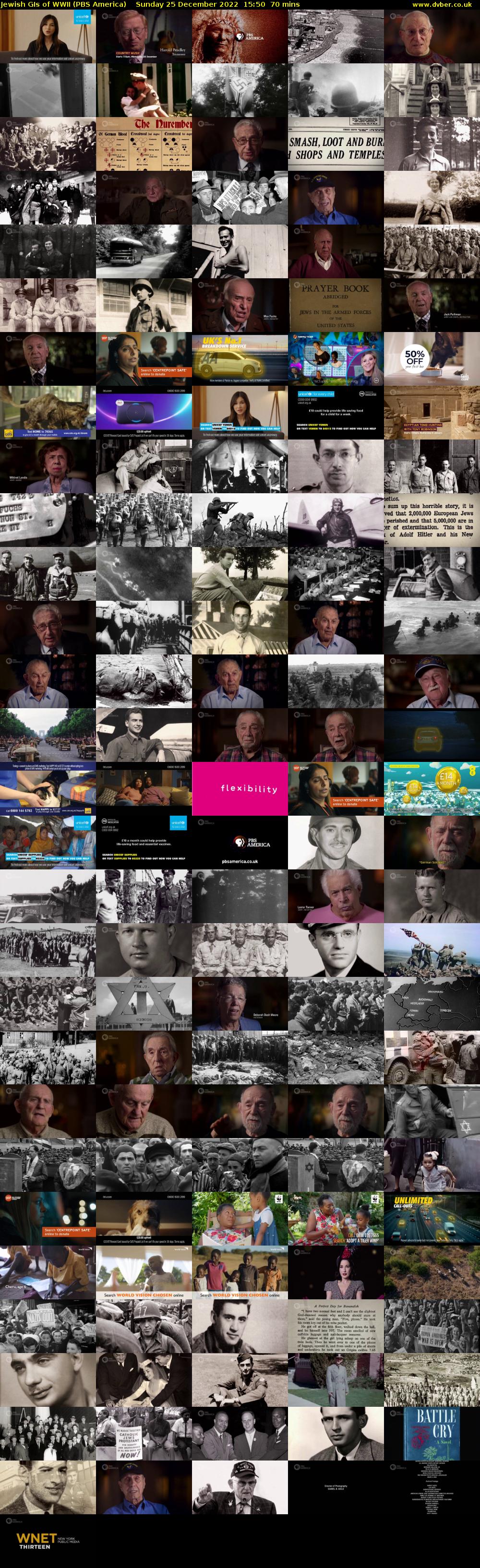 Jewish GIs of WWII (PBS America) Sunday 25 December 2022 15:50 - 17:00