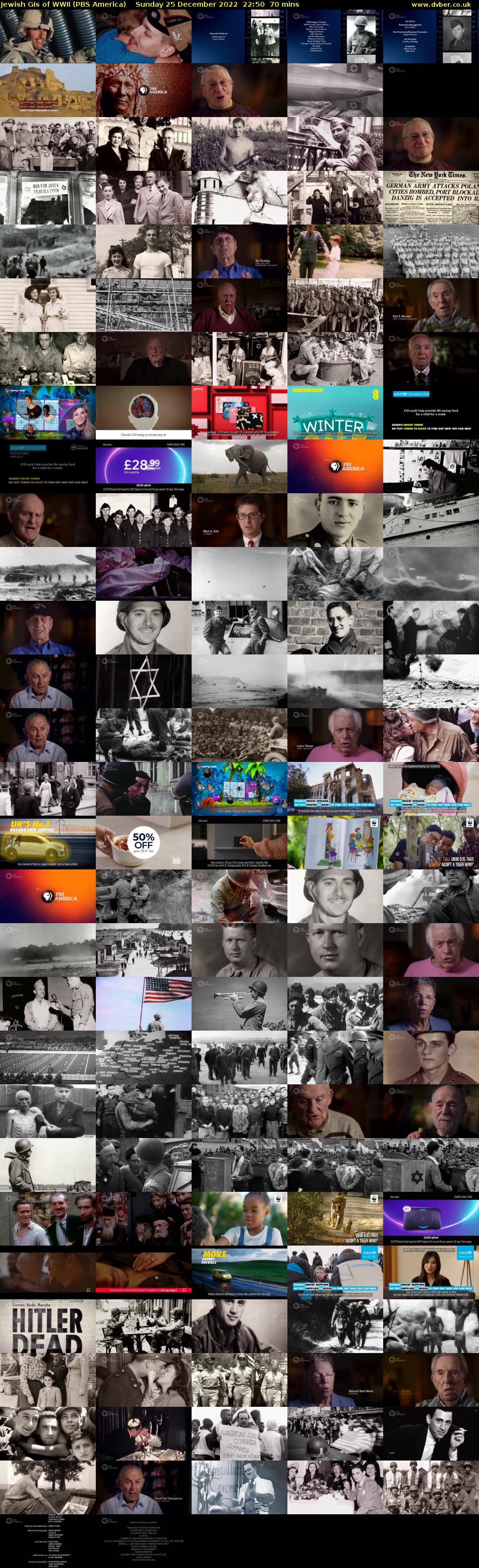 Jewish GIs of WWII (PBS America) Sunday 25 December 2022 22:50 - 00:00