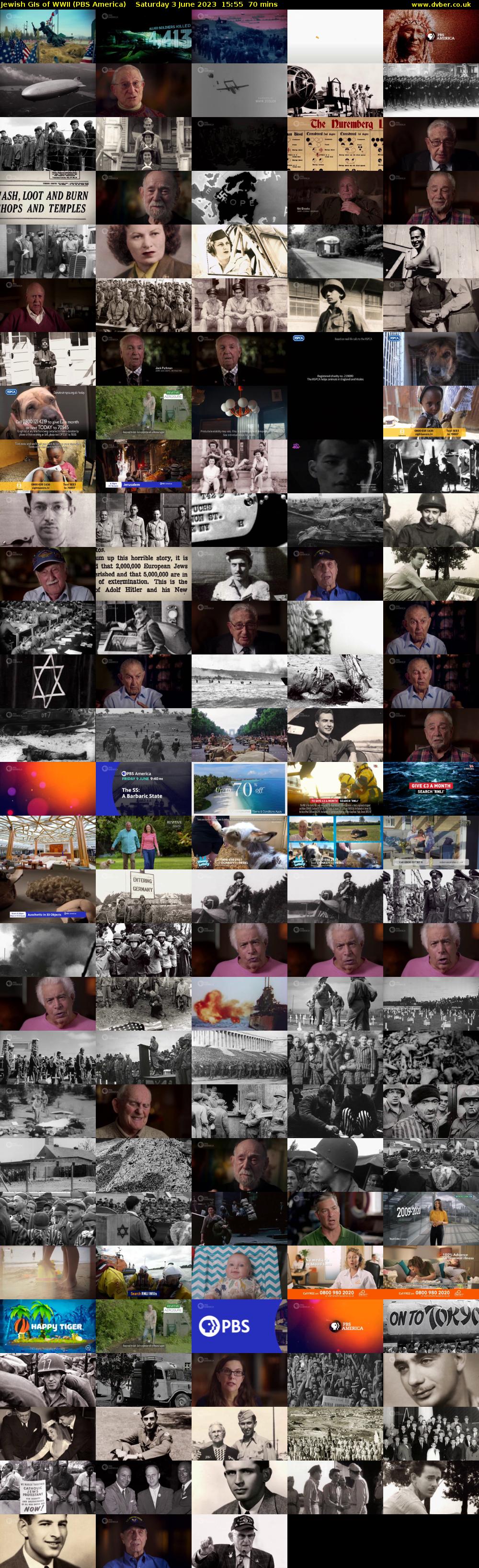 Jewish GIs of WWII (PBS America) Saturday 3 June 2023 15:55 - 17:05