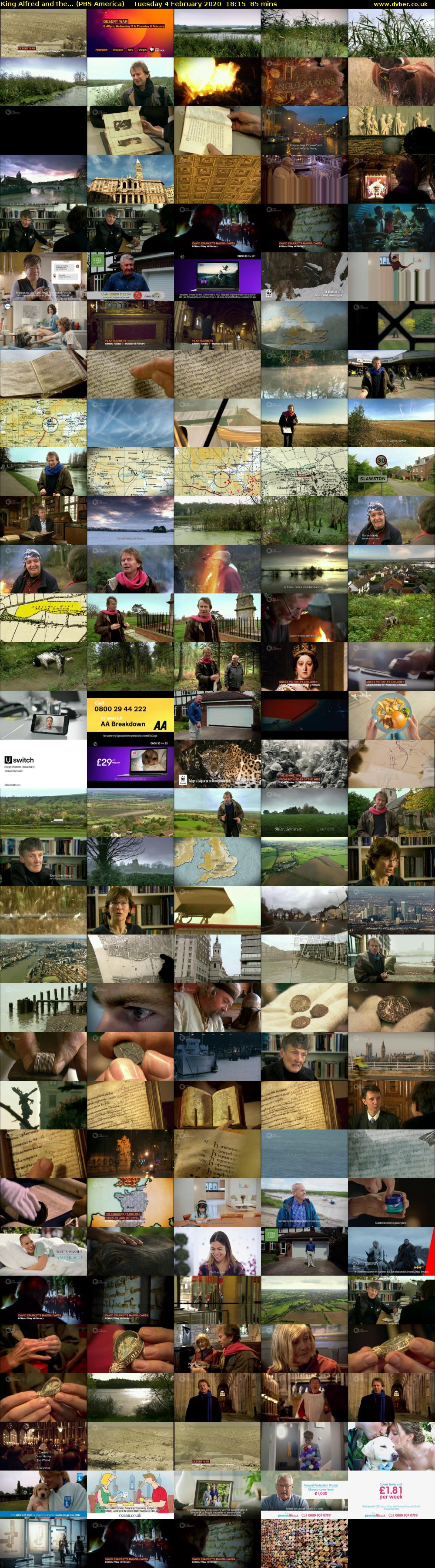 King Alfred and the... (PBS America) Tuesday 4 February 2020 18:15 - 19:40