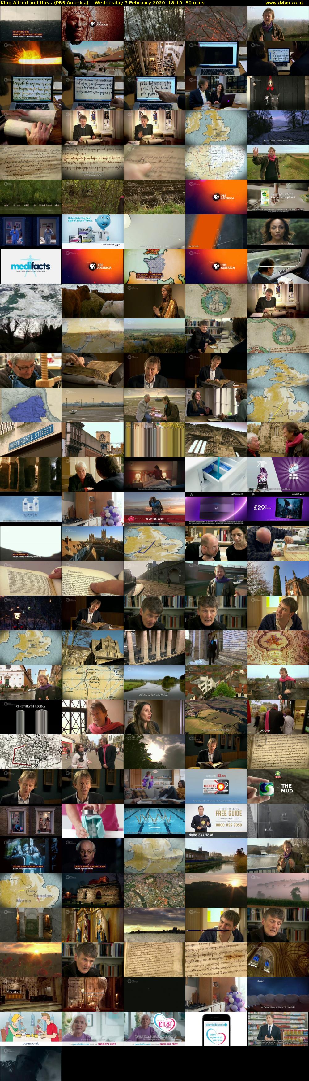 King Alfred and the... (PBS America) Wednesday 5 February 2020 18:10 - 19:30