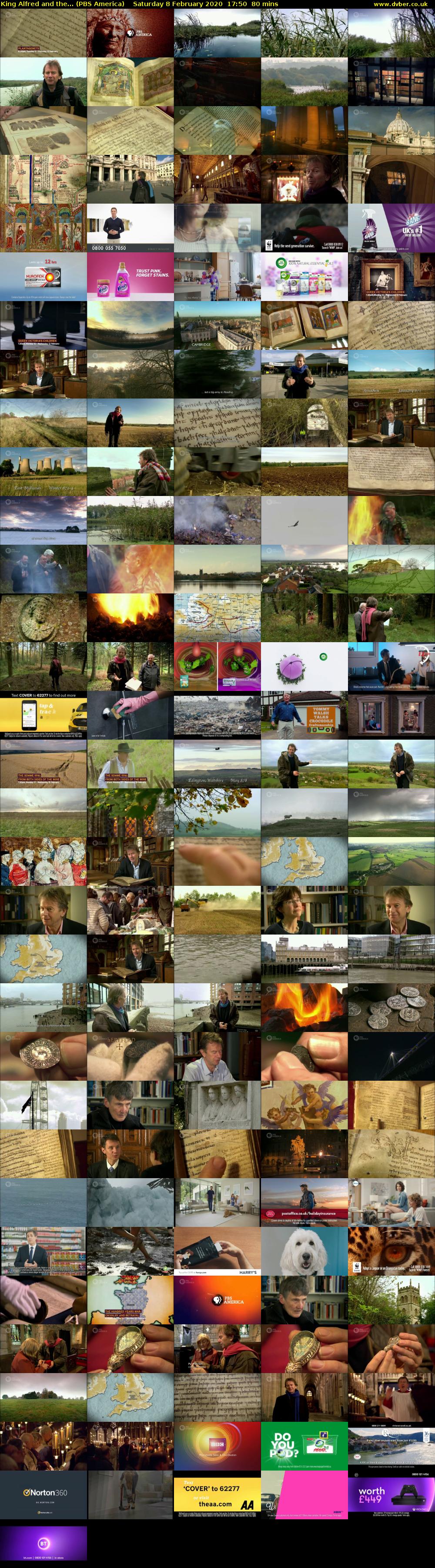 King Alfred and the... (PBS America) Saturday 8 February 2020 17:50 - 19:10