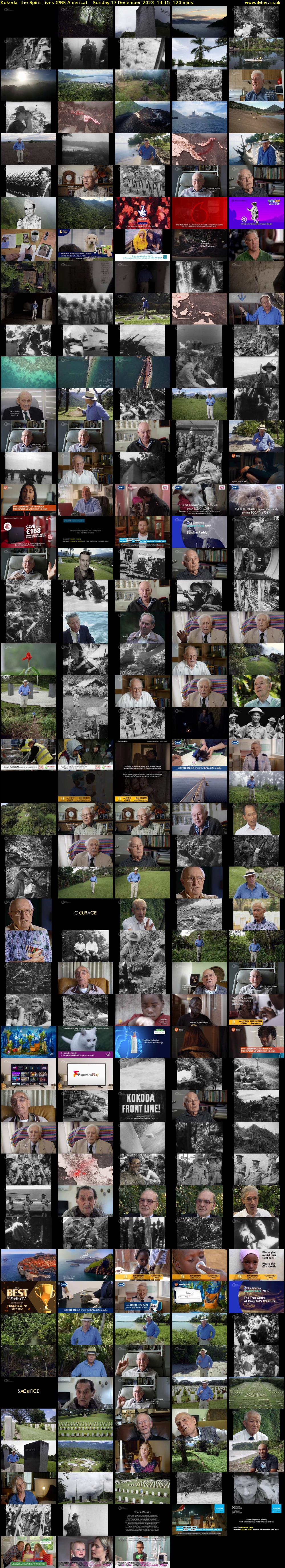 Kokoda: the Spirit Lives (PBS America) Sunday 17 December 2023 14:15 - 16:15